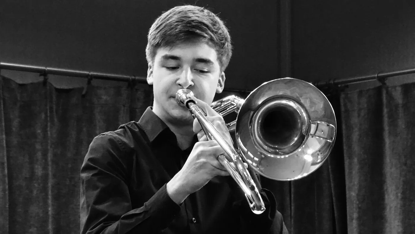 András Dénes performing at the Liszt Academy