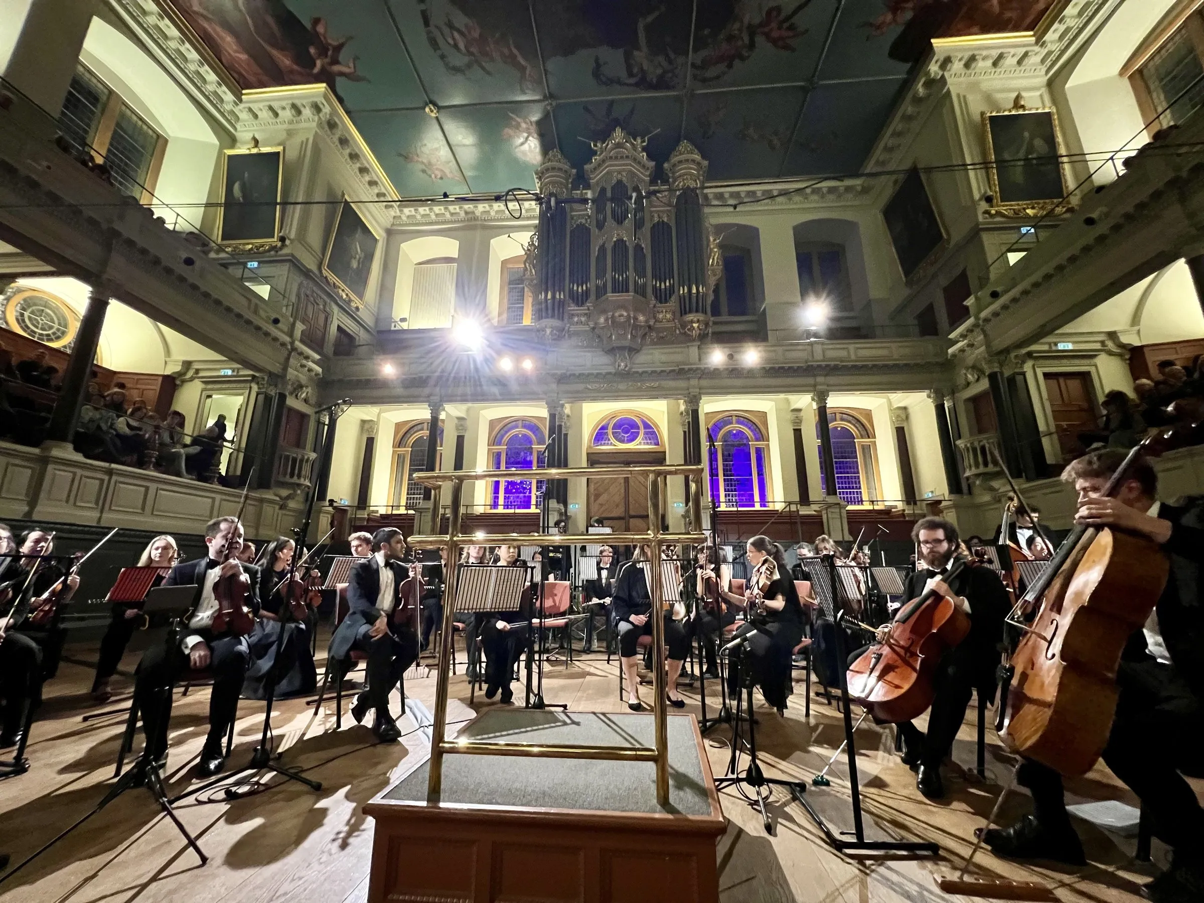 A DYMF performance at Sheldonian Theatre, Oxford